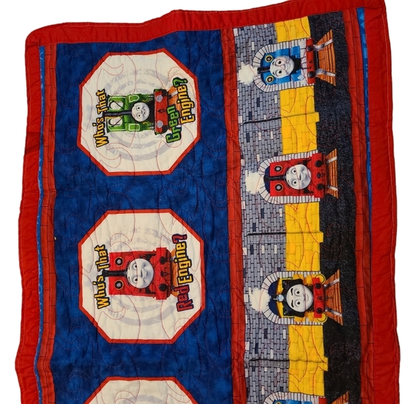 Thomas and Friends and Monsters Handmade Blanket 40"x22" - Picture 7 of 8